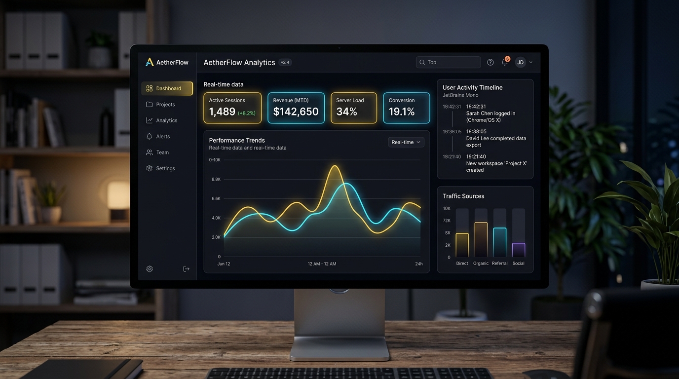 AetherFlow Platform — Web Application